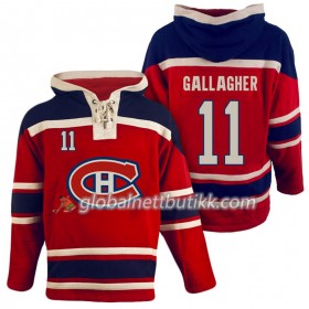 Montreal Canadiens Brendan Gallagher 11 Rød Sawyer Hooded Sweatshirt - Herre